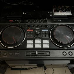 DJ SET LG SPEAKERS 
