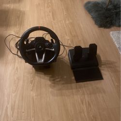 Gaming Steering Wheel Set