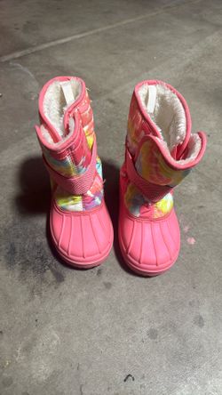 Toddler Girl Snow Boots Size 8 