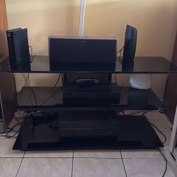 Glass Tv Stand 