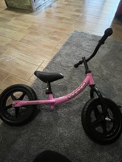 Girls Pink Banana Bike