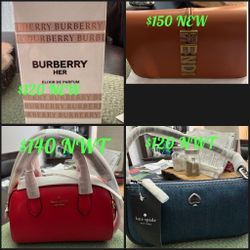 Kate Spade Fendi Burberry Perfume And Purses
