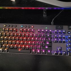 Logitech RGB Gaming Keyboard And Wireless Mouse