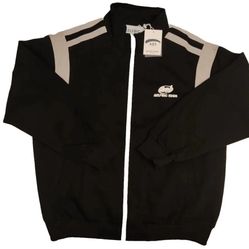 Aelfric Eden Man´s Side Shoulder Stripe Jacket Black Size Medium