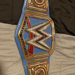 Blue Universal Wwe Championship Belt