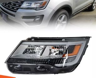LH HeadLamp 2016 2017 2018 Ford Explorer Limited XLT Platinum LED DRL Headlight Assembly driver Side