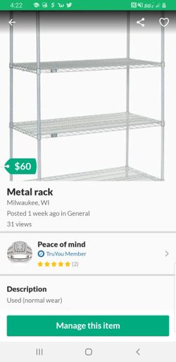 Metal rack