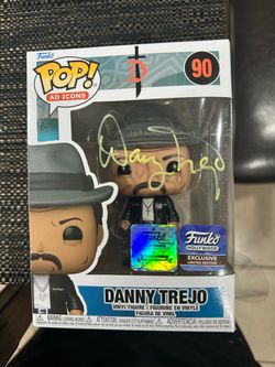 Funko Pop! Danny Trejo #90 Autographed Funko Hollywood Exclusive