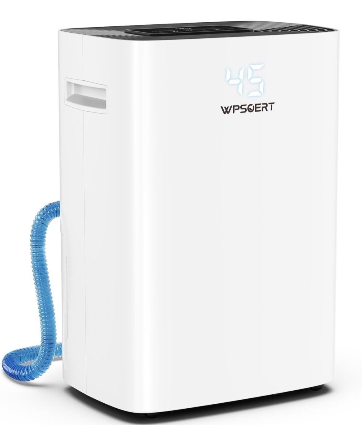 5500 Sq.ft Dehumidifier for Basement, Wpsoert 80 Pints Dehumidifiers for Home, Large Room with Drain Hose, Intelligent Humidity Control, 6 L Water Tan