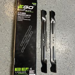 EGO 42” ZTR Z6 Blade Set - New In Sealed Box