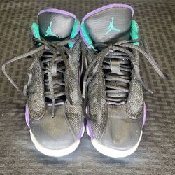 Youth Air Jordan 13 XIII Retro PS Violet Teal - Size 12C