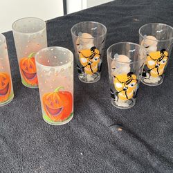 Halloween drinking glasses