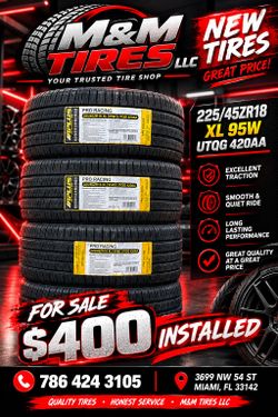 (contact info removed) A plus tires