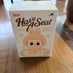 AUTHENTIC  Labubu - Have a Seat Vinyl Plush Blind Box NEW