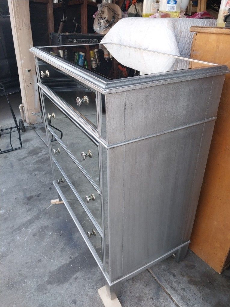 pier 1 silver dresser Pier 1 Imports Hayworth Mirrored 9 Drawer Dresser | Pier 1 Imports - $477 | Kashew