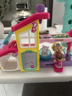 Little people Barbie pet salon