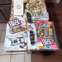Tech deck slush cult fingerboard lot