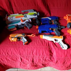 Nerf Guns Lot