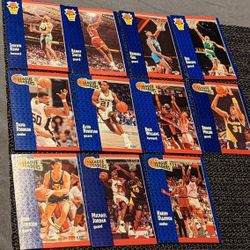 11 Slam dunk & League Leaders NBA Cards With Jordan