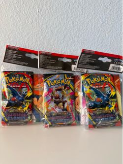 NEW Pokemon Mega Evolution: Phantasmal Flames Sealed Mini Portfolio x3