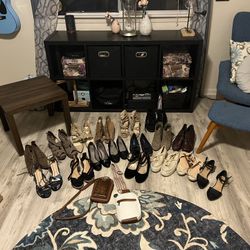 Barely Worn Shoes, Purses, Full Dish Sets
