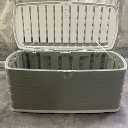 Rubbermaid Extra Large Resin Weather Resistant Outdoor Garden Storage 