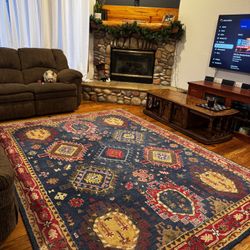 Hand Tufted Wool Oriental Rug