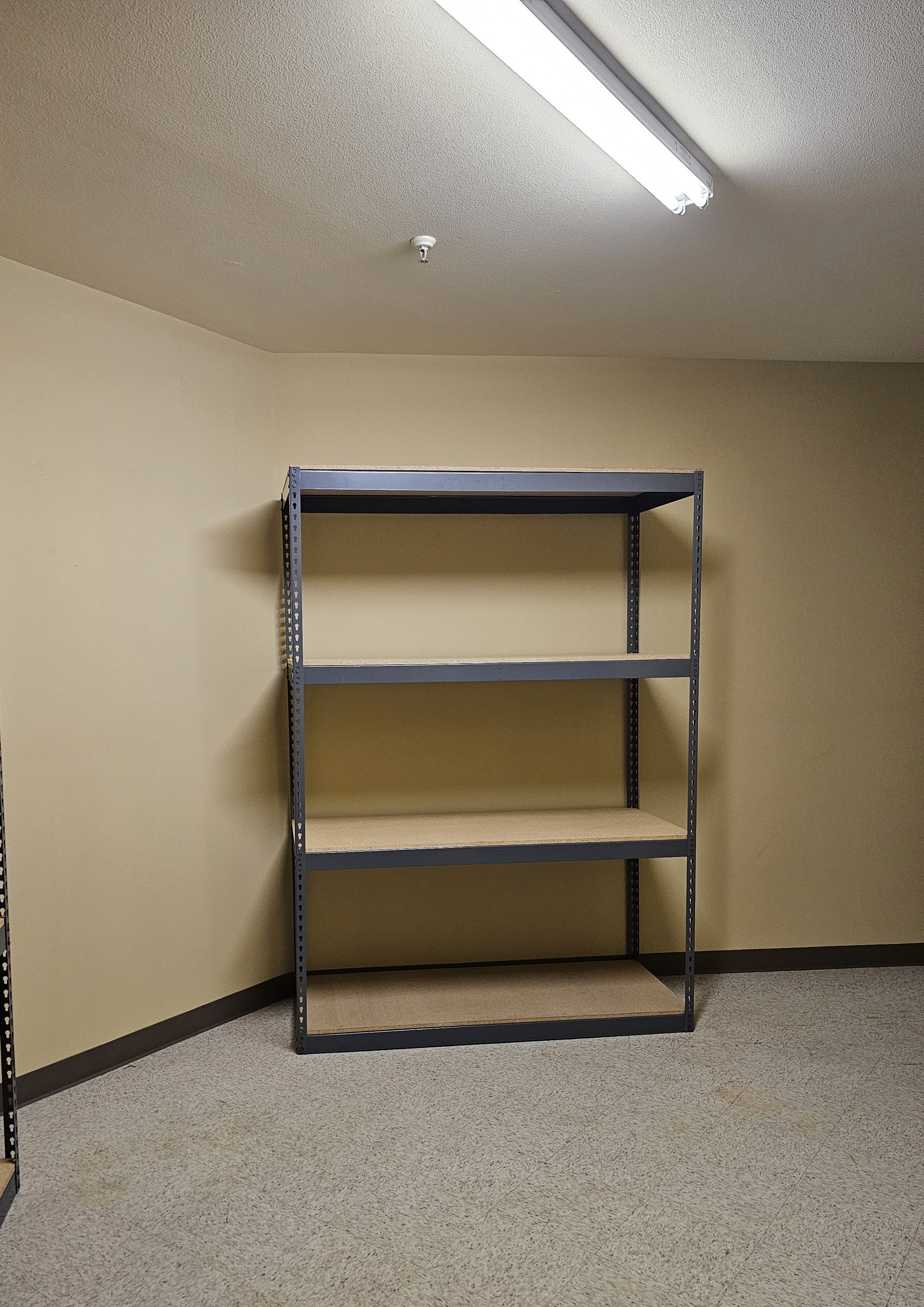 4 Tier Shelving 60 in W x 24 in D Boltless Warehouse Shelves Garage Storage Racks Stronger Than Homedepot And Lowes Delivery Available