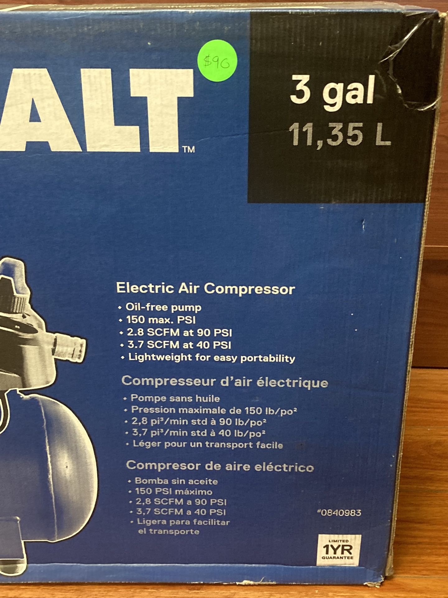 Kobalt Electric Air Compressor 3 GAL for Sale in Simi Valley, CA OfferUp