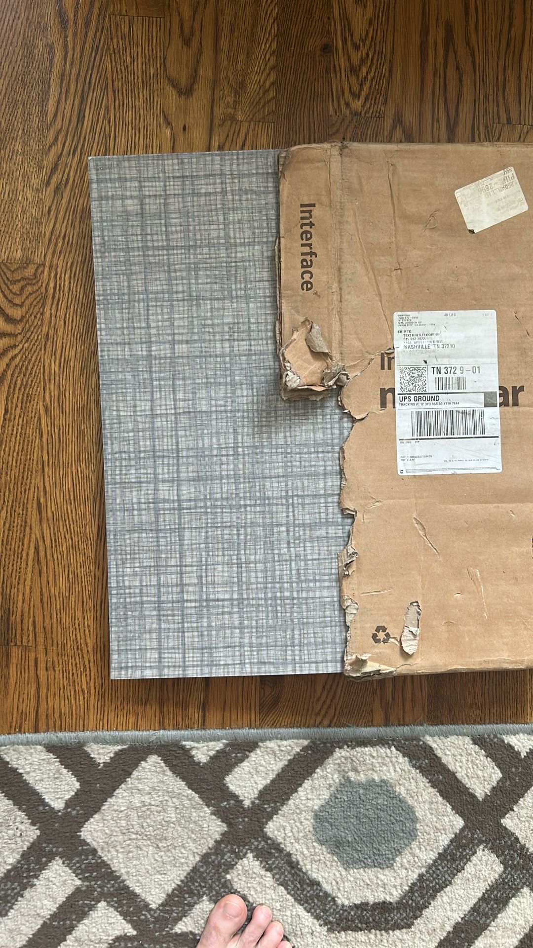 1 Box LVT Brand New