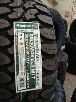 Rockblade Rockmaster M/T 35x12.50R17LT Tire