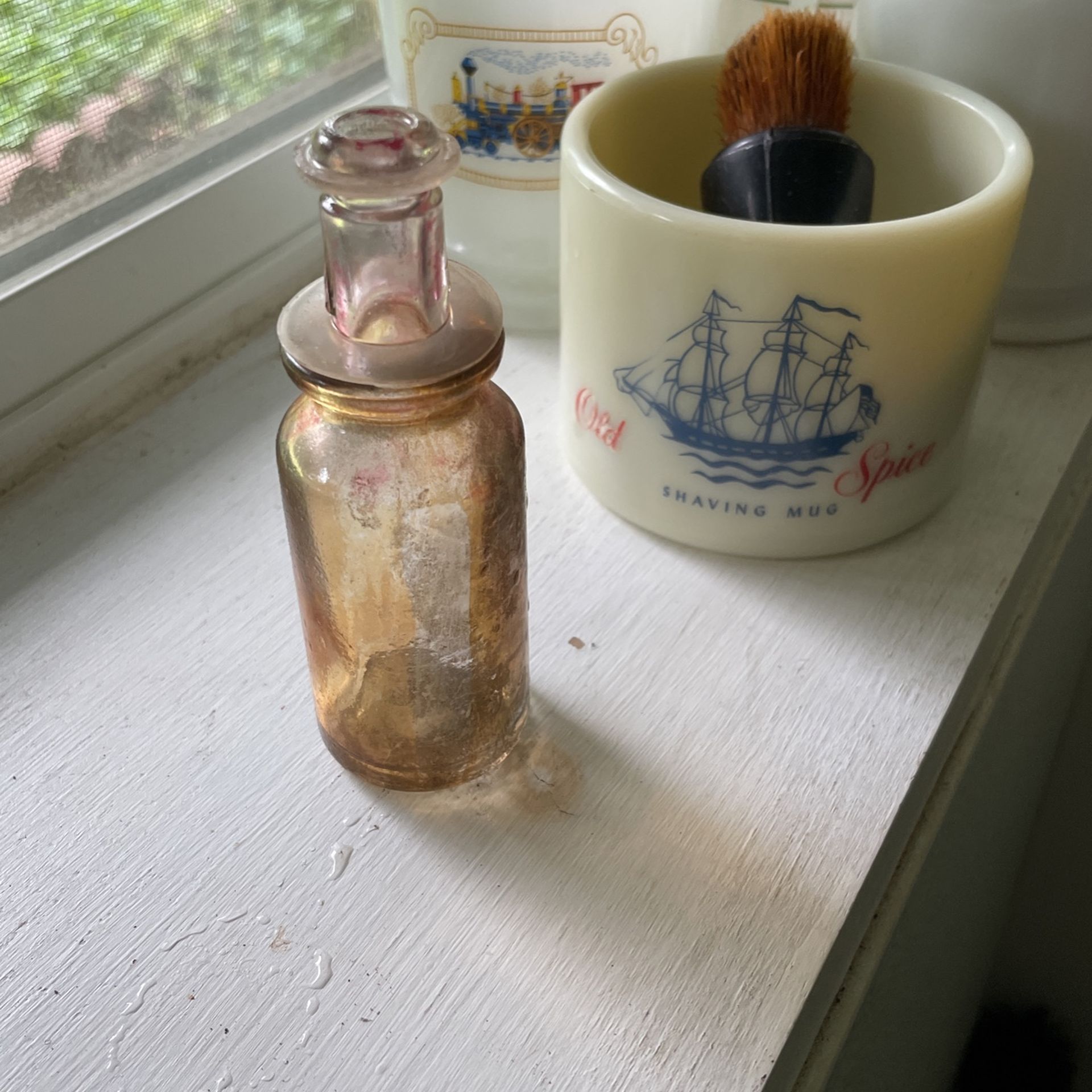 Amber Bottle