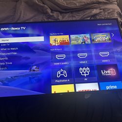 50” Onn 4K Smart TV Roku 