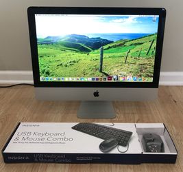 Apple IMac 21.5” Quad Core i7 / 8GB / 1TB - Excellent Cosmetic Insignia Mouse and Keyboard Included