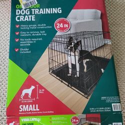 Easy Folding Dog Training Crate 