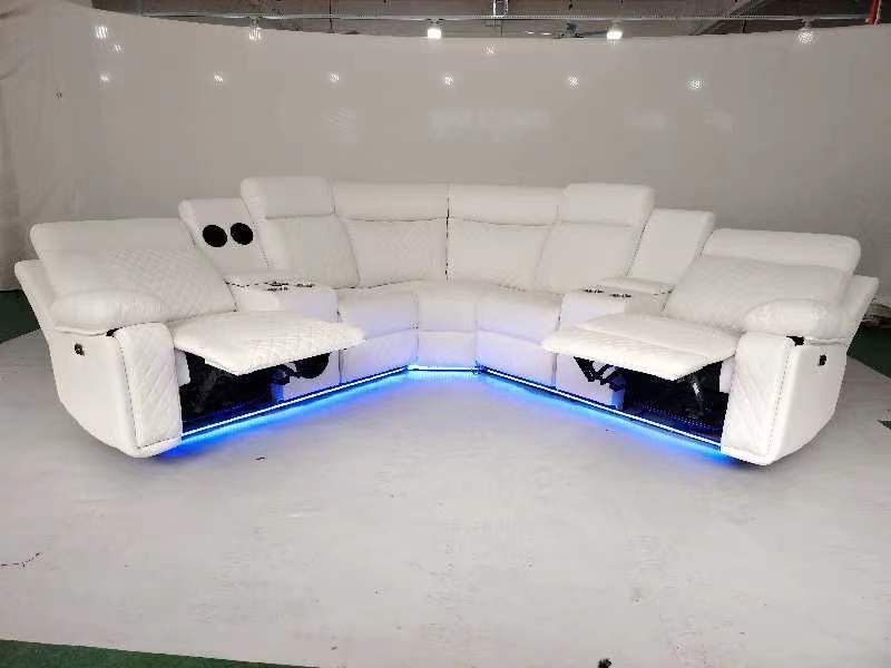 Power Recliner Sectional Sofa