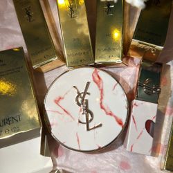 Ysl Makeup Cushion Foundation Liquid Lipstick Touche Eclat Glow Pact Cushion ANY $27