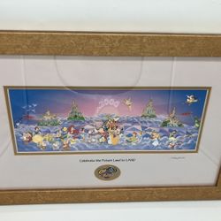 Collectible LAST MINUTE GIFT Disney Artwork NUMBERED Rare Find