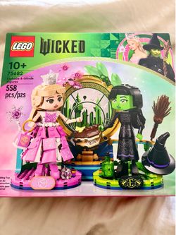 LEGO Wicked 75682 Elphaba & Glinda Figures Complete Set 558 Pieces