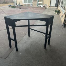 Black Corner Desk