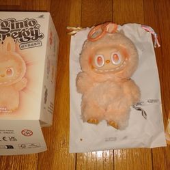 POP MART: THE MONSTERS Big into Energy Vinyl Face LABUBU Happiness Orange