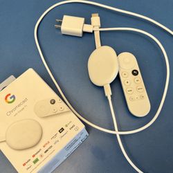 Google Chromecast 4K Streamer