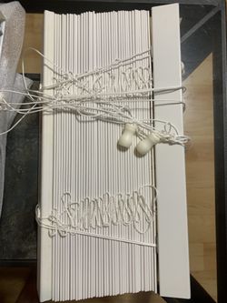 Wood faux Blinds 16 x 74