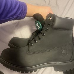 Black Timberland Boot