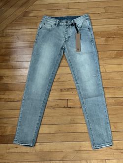 Washed light blue ksubi skinny jeans size 30