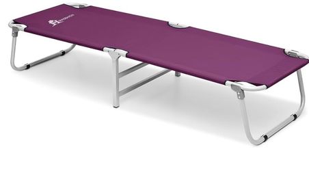 Portable Military Fold Up Camping Bed Cot + Free Storage Bag