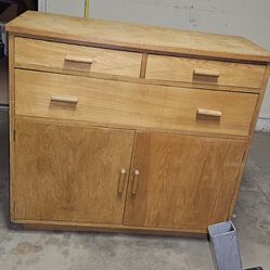 DH Sideboard Oak Cabinet Buffet Chest