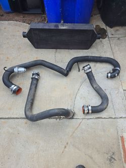 Sti ets front mount intercooler
