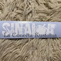 Custom sinaloa vinyl sticker Decal.