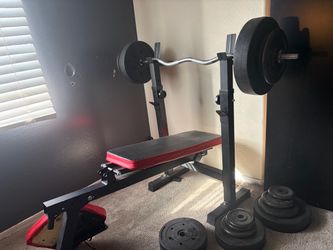 Bench/ weights